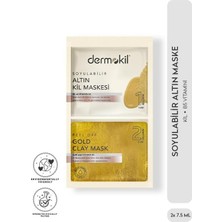 Skygo Soyulabilir Altın Maske 2x 7.5 ml