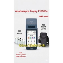 Propay YazarkasaPos P1000 ECR Android 4G ve Wi-Fi (Mali kaydı yapılıp kargoya verilir)