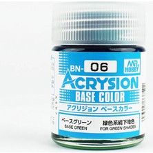 Mr. Hobby Mr.hobby Bn-06, 18 Ml. Base Green Acrysion Maket Boyası