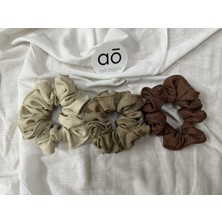 Aslı Özgün 3'lü Scrunchie Saç Tokası