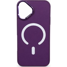 iPhone 17 Uyumlu Mor Magsafe Kılıf