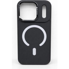 iPhone 17 Pro Uyumlu Siyah Magsafe Kılıf