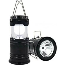 Uravas Store Solar Şarjlı Güneş Enerjili Fan Kamp Feneri Güneş Paneli Kamp Şarjlı Işıldak USB Şarj