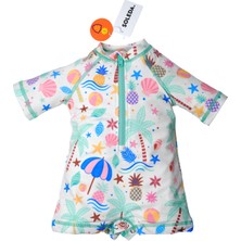 Soleda Uv Korumalı Upf 50+ Bebek Çocuk Tulum Mayo Beach Fun