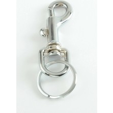 Nuveden Ieg™ Gemici Kancalı Metal Anahtarlık Büyük