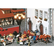 Faller 130337 1/87 Ölçek, Nurnberg Tarihi Itfaiye-1 Binası, Plastik Model Kiti