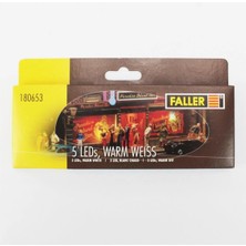 Faller 180653 LED Ampül, Günışığı Renkli, 5 Adet