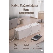 Mrx -Org Priz Organizer Kablo Düzenleyici Kutu & Kablo Gizleyici, Dekoratif