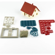 Faller 190513 1/87 Ölçek, Kırmızı Çatılı Müstakil Ev, Plastik Model Kiti