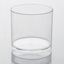 Barışkan Plastik Yuvarlak Viski Meşrubat Bardağı 155 cc 10 Ad