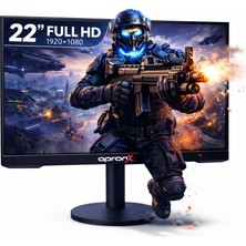 Apronx APX-NW22 22 Inç LED Monitör 1080P VGA HDMI Girişli