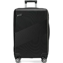 Travel Soft Sanderum -O 6fx Siyah Unisex Orta Boy Valiz