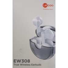 Lecoo EW308 Kablosuz Bluetooth 5.1 Tws Mikrofonlu Kulak Içi Kulaklık Beyaz