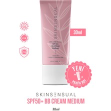 Skin Sensual Bb Krem Medium 30ML SPF50 Pa++++ | Leke Karşıtı, Aydınlık Cilt Görünümü | Uva/uvb Koruma