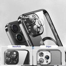 Skygo 16 Pro Max Için Magsafe ile Uyumlu Kılıf Kroin Darbelere Dayanıklı Sararma Karşıtı Lens Koruyuculu Güçlü Manyetik Tutuş 16 Pro Max Için Magsafe ile Uyumlu Kılıf