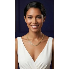 Theory Jewelry Sunray Gold Kolye