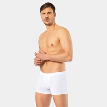 Cacharel Erkek Likrali Boxer 1335/BEYAZ