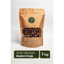 Sütlü Çikolatalı Badem Draje - Çikolata Kaplı Taze Badem 1kg