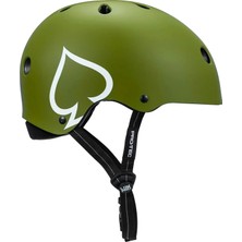 Pro Tec Low Pro Certified Matte Army Green Kask S/m