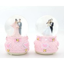 Uravas Store Işıklı Müzikli Kar Küresi 13 cm ALK1787