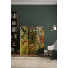 Artavessa Dekoratif 3 Kanatlı Dijital Baskılı Kanvas Paravan - Seperatör - 120X180 cm - Model 5