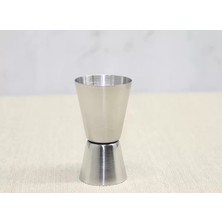 Uravas Store Paslanmaz Çelik Kokteyl Bar Ölçeği 25/50 ml ALK3933