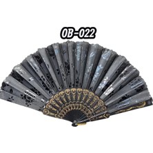 Uravas Store Plastik Kumaş Yelpaze 12'li OB-022