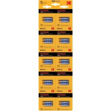 Uravas Store Kodak 20 Adet Super Lin 2’li Ayrılabilir Kartela Ince Pil