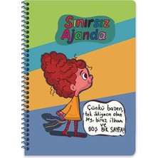 Keskin Color Keskin 17*24 Sert Kapak Spiralli Sınırsız Ajanda - No:4