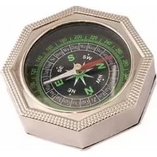 Uravas Store Sekiz Köşeli Büyük Metal Pusula