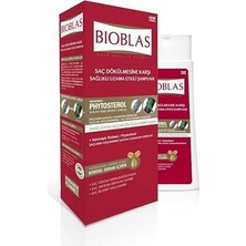 Nuvvo Bioblas Sarmaşık Özlü Saç Dökülmesine Karşı Bitkisel Şampuan – Phytosterol & Bitkisel Kompleks B19, Sağlıklı Uzama Destekli, 360 ml