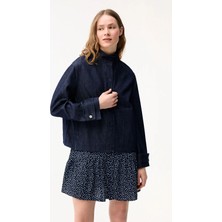 Love My Body Çıt Çıt Denim Ceket Lacivert 119L9953000