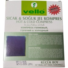 Vello Sıcak & Soğuk 13X13 Küçük Boy Jel Kompres