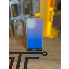 Avcı Teknoloji Market iPhone 13 Pro Uyumlu Parıltılı Desenli Renkli Şeffaf Silikon Kılıf