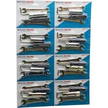 Buğz Dolfin Pro Mix ( 5pcs ) Motor  Tesisat El Aletleri Set ( 8-10  12-14 Açık Anahtar  Alyan  Yıldız Tornavida  Kovan Anahtar )*8X10