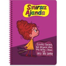 Keskin Color Keskin 17*24 Sert Kapak Spiralli Sınırsız Ajanda - No:3