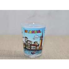 Uravas Store Istanbul Temalı Cam Shot Bardak ALK4358