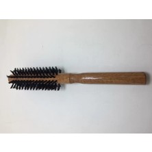 Uravas Store Astra RD-557A Tel Koyu Ahşap Renk Fırçası Tarak