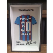 Futbol Tutkunlarına Özel Trabzonspor Paul Onuachu Imzalı Çerçeve 3D Baskı