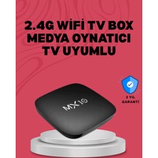 Uravas Store 4K UHD Android Medya Oynatıcı 8 GB Hafıza 2 GB Ram Wi-Fi Destekli