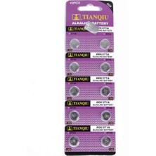 Uravas Store Tıanqıu Ag6 LR920/371 Lin 10'lu Düğme Pil