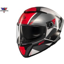 mt Helmets Thunder 4 Sv Freeway A5 Parlak Kapalı Kask