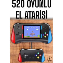 Uravas Store Gamepad Jtick 500 Oyunlu Oyun Konsolu Tv Bağlantı Özellikli 2 Kişilik Destekli