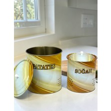 Lüx Metal Patates Soğanlık Kovası Sebze Saklama Kabı