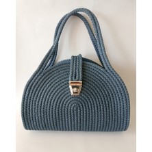 Gachi Örgü Detay Lüx Kadın Çanta