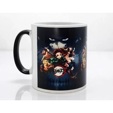 Uravas Store Porselen Renk Değiştiren Demon Slayer Kupa Bardak AALK383
