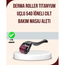 Uravas Store Titanyum Mikro Iğneli Dermaroller 1 mm Kırışıklık Karşıtı