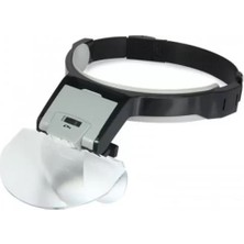 Uravas Store Lens Takmalı 5 Lenslı , LED Lambalı Şapka Tip Büyüteç