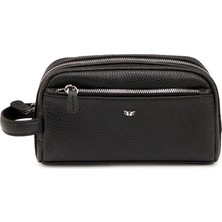 Tergan Siyah Hakiki Deri Erkek Portföy Çantası - S1PC00021541-A41