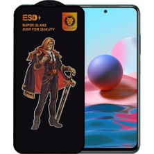 Bzontech Xiaomi Redmi Note 10 Anti Statik Ekran Koruyucu Toz Tutmayan Kırılmaz Cam
